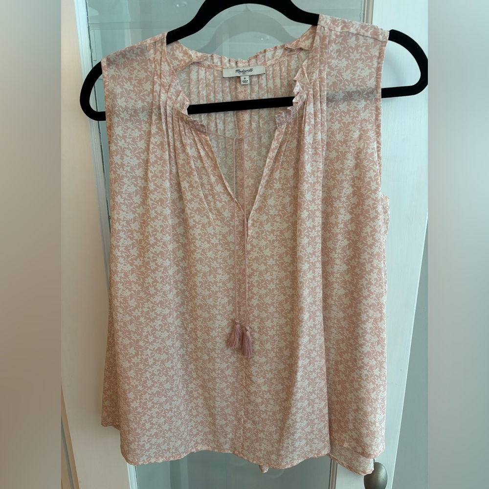 Madewell Floral Top